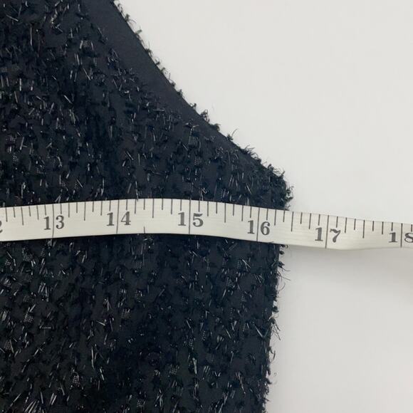 H&M Bodycon Dress Black Metallic Modern - Picture 10 of 16